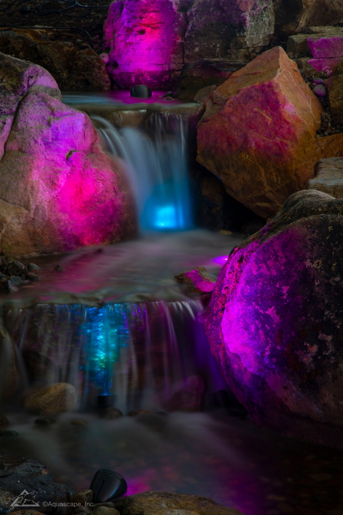 Water Fall with LED lights