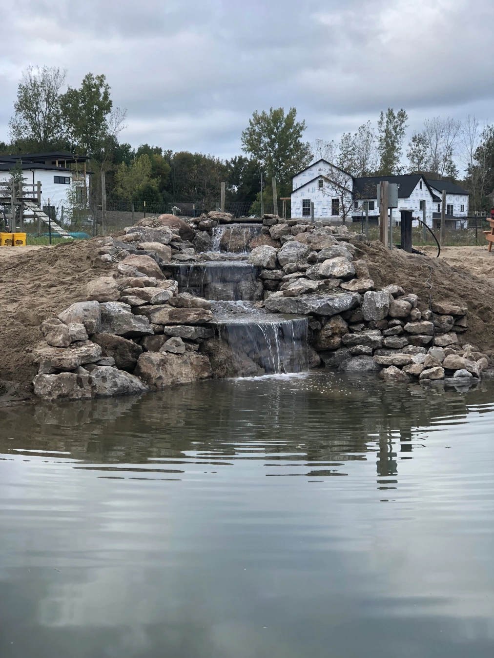 water feature construction